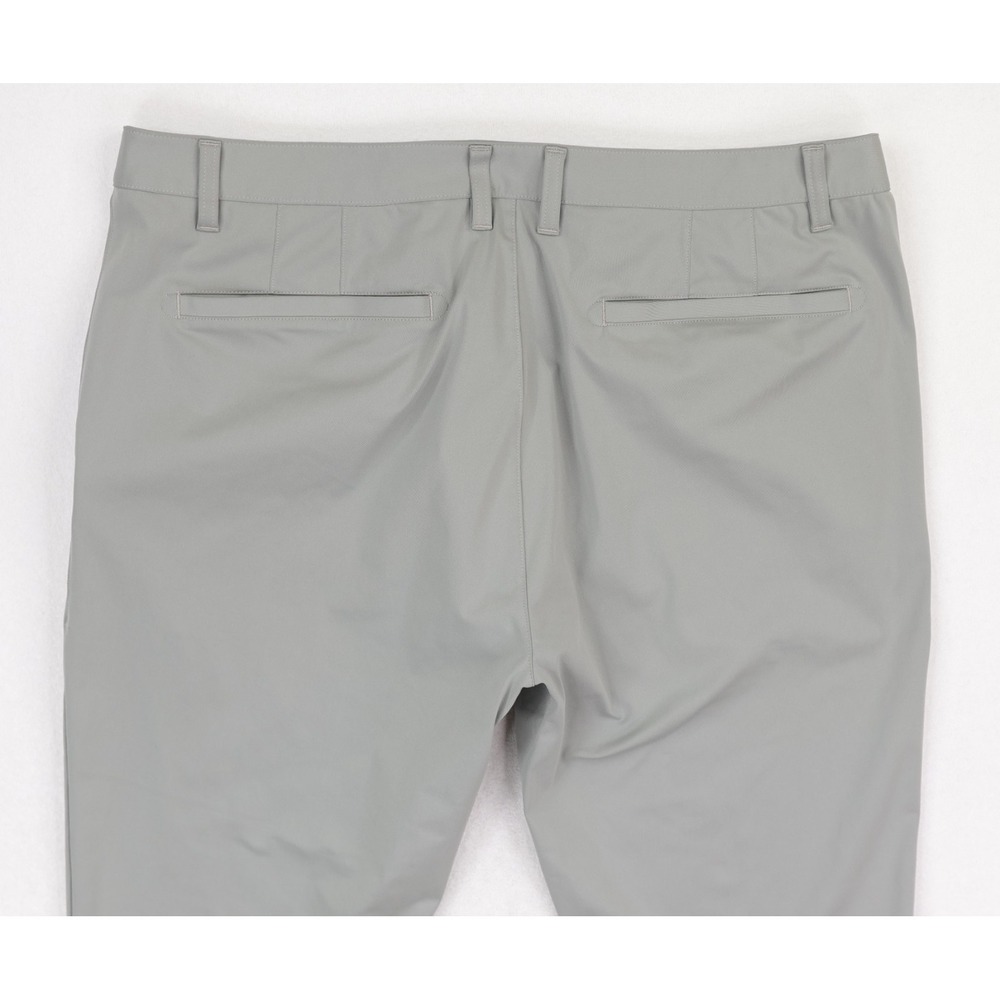 Rhone Commuter‎ Pants Slim Fit Mens 38x28 Light Gray Athleisure Chino Golf - Picture 5 of 13